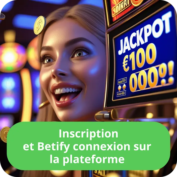 Inscription et Betify connexion sur la plateforme